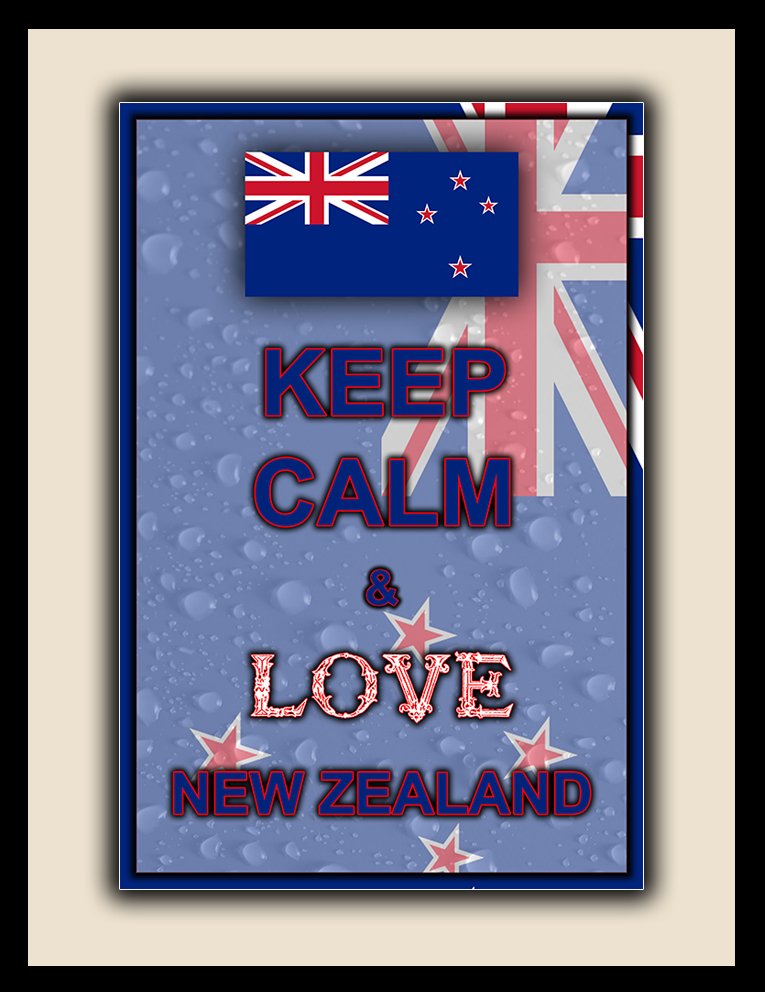 Keep Calm and Love New Zealand