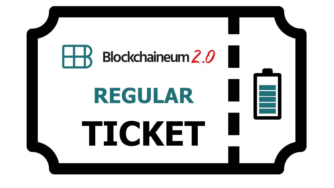 Blockchaineum 2.0 REGULAR TICKET