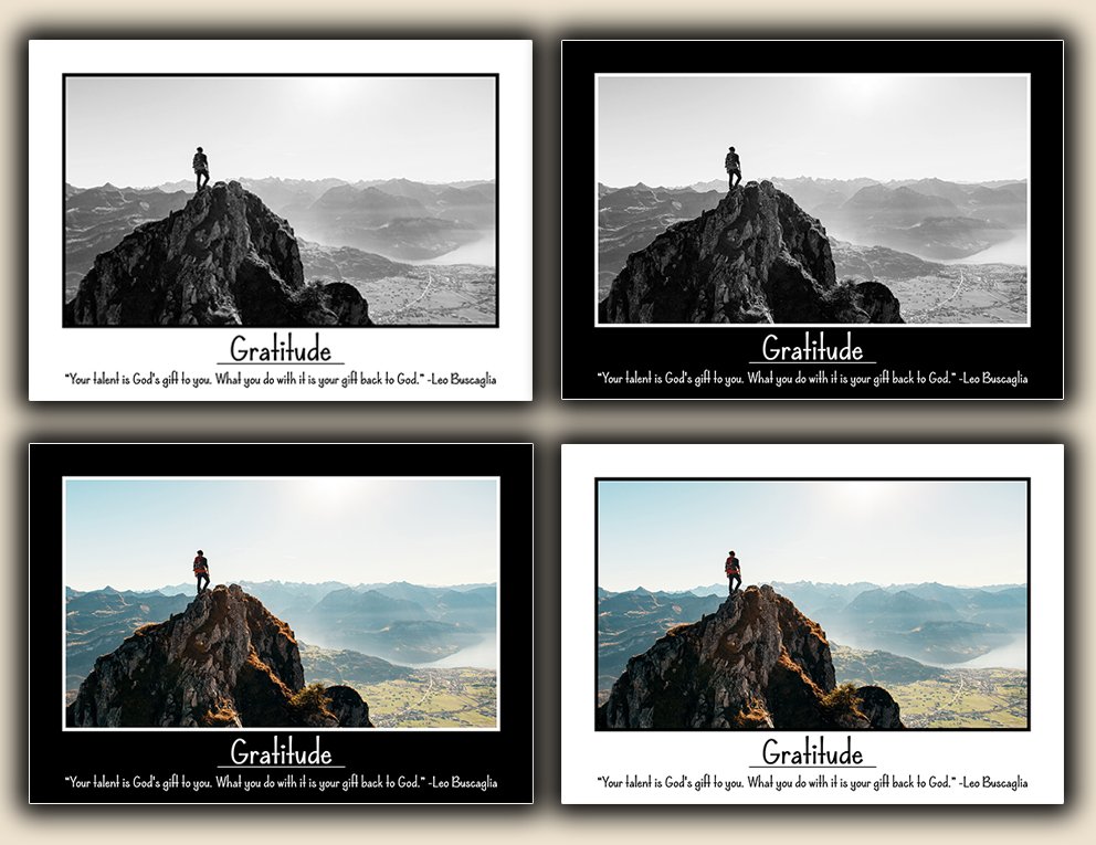 Poster - Gratitude