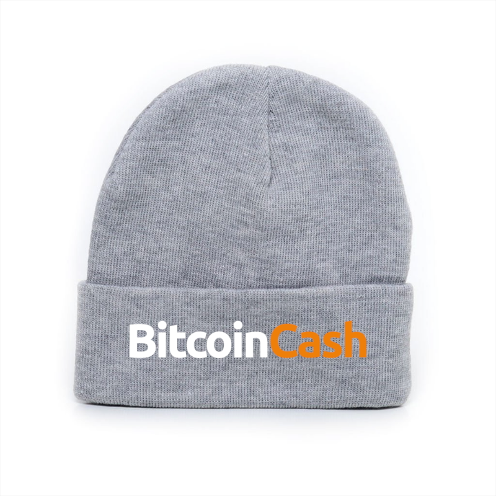 BitcoinCash Beanie (Gray)