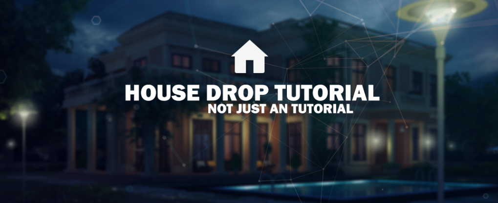 House Drop Tutorial | Save Dropping | Simple | Cheap