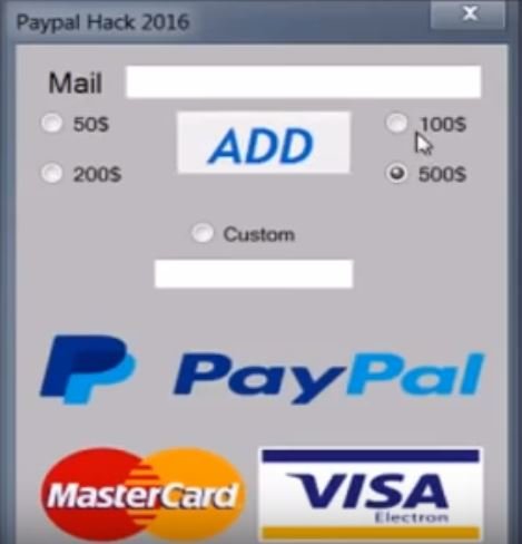 PayPal adder 17-8-2017