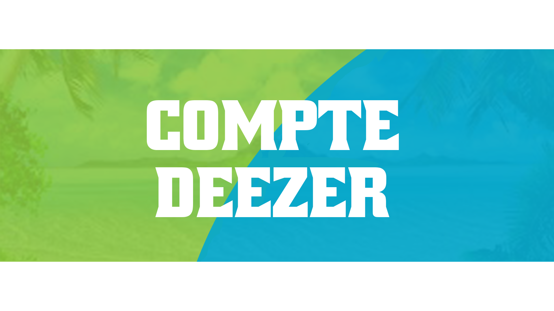 Compte | Deezer Premium