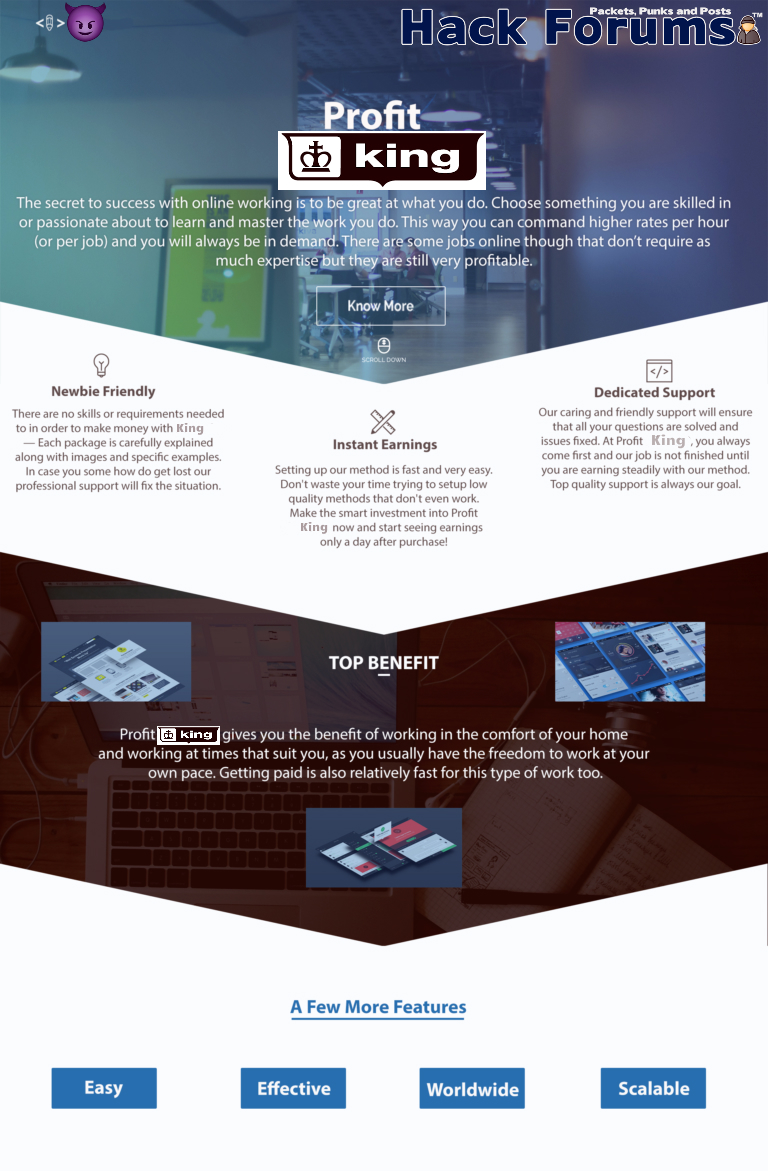 Profit KING – Up To $200 Daily – Your Income Booster