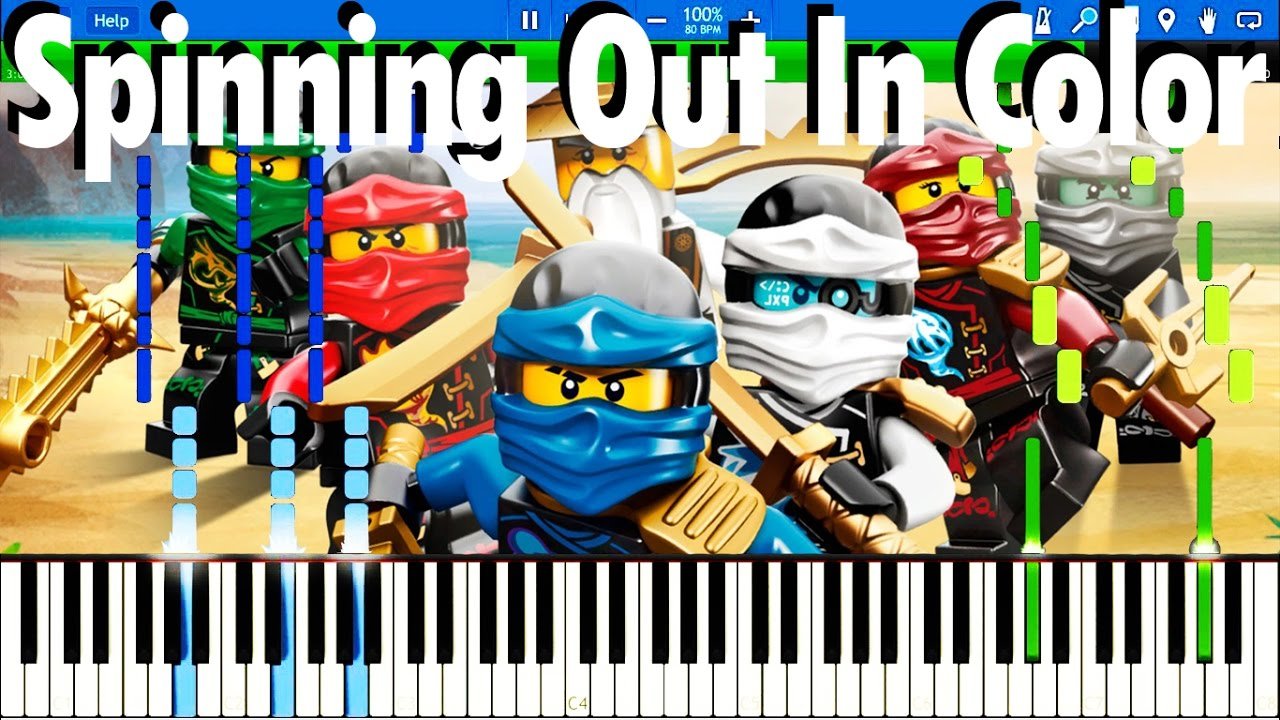 LEGO NINJAGO - Spinning Out In Color by The Fold 