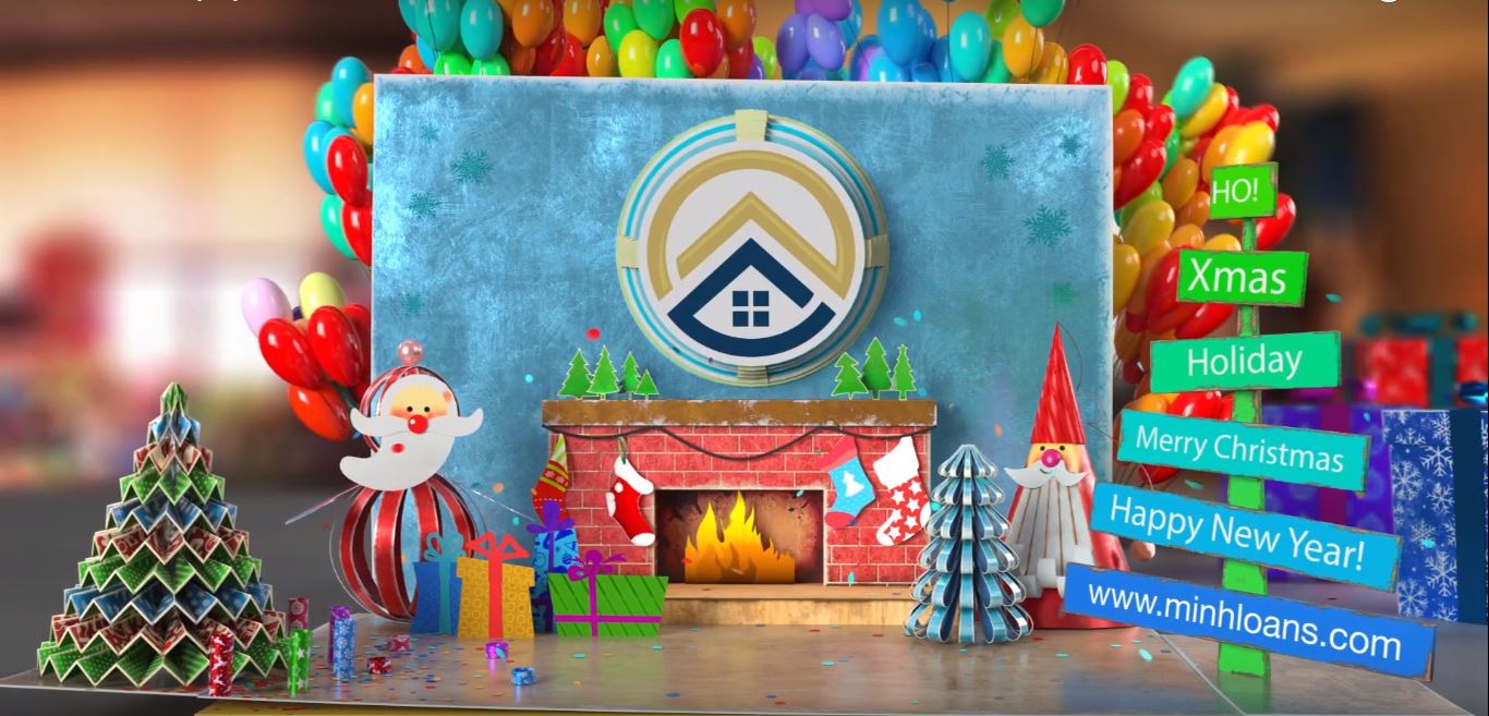 Christmas PopUp 3D Book #2