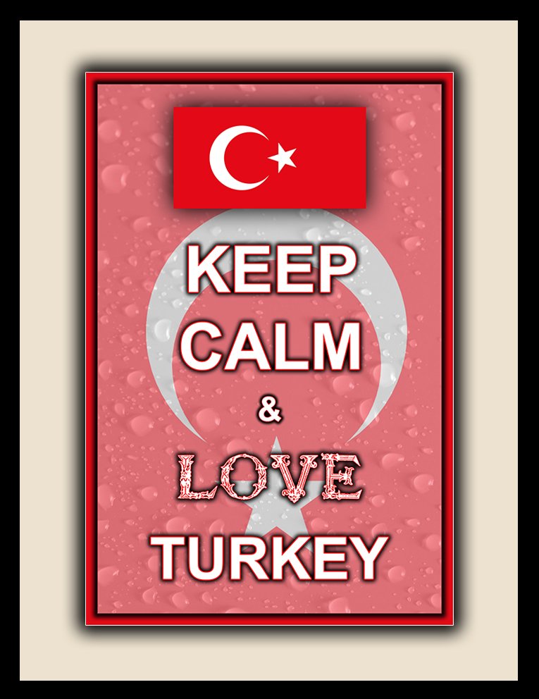 Keep Calm and Love Turkey