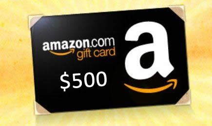 Gift card balance 500$ Amazon.com