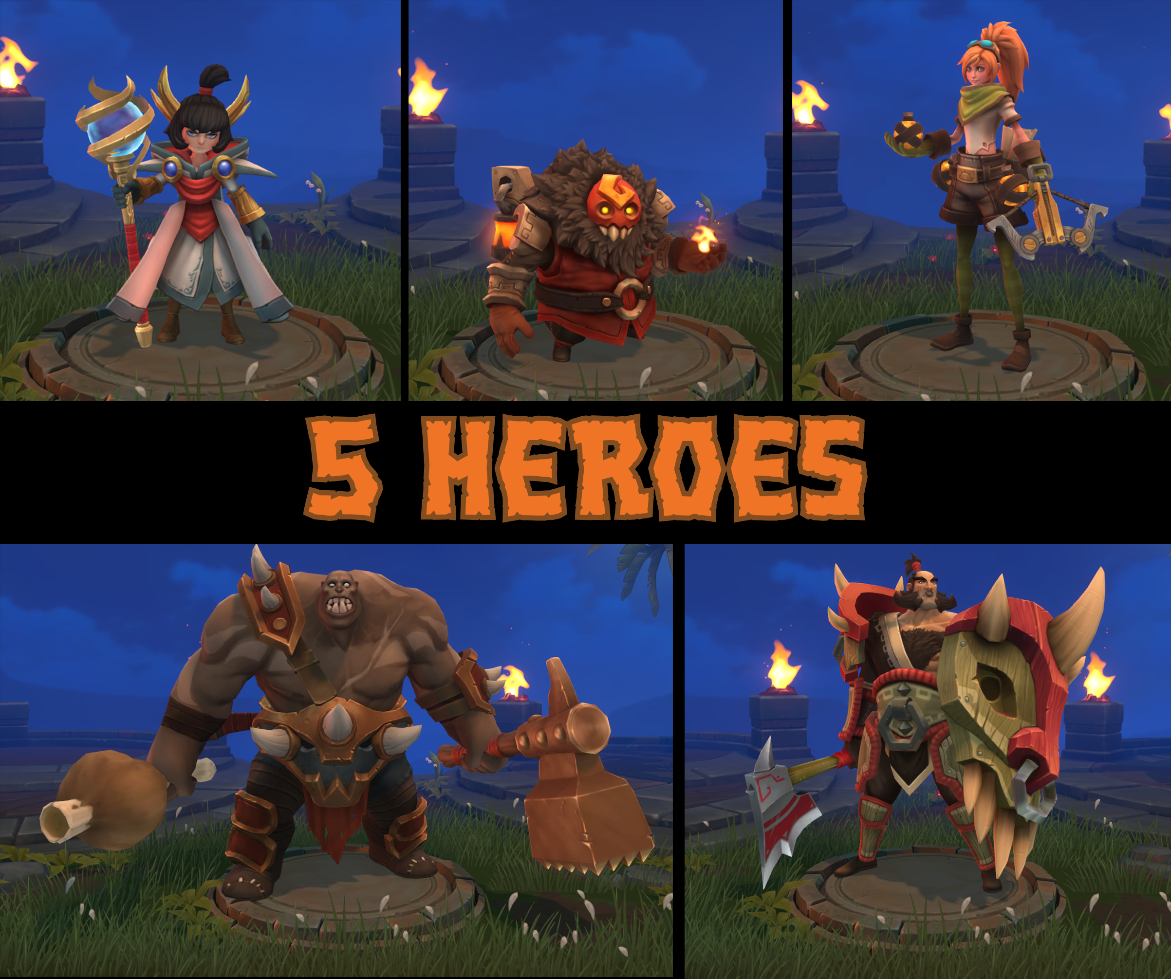 Battlerite Lite (5 HEROES) - STEAM