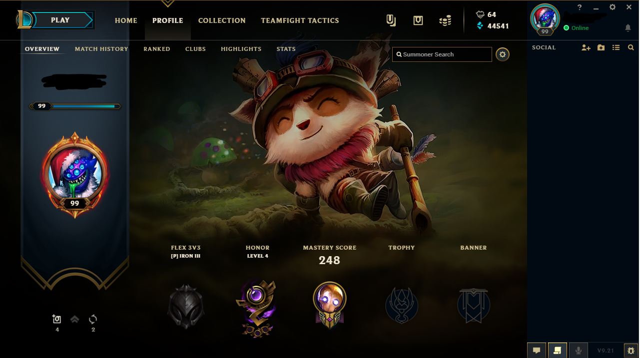 [NA] 145 CHAMPIONS | 237 SKINS | HONOR 4 | FULL ACCESS |