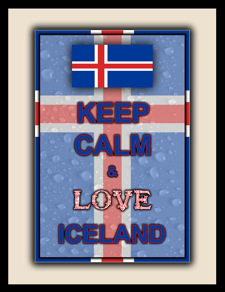 Keep Calm and Love Iceland