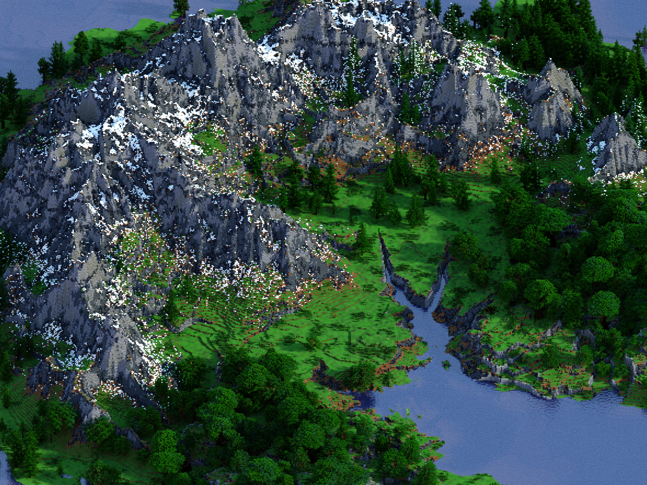 Mountain Island Base || 800x800 || €4