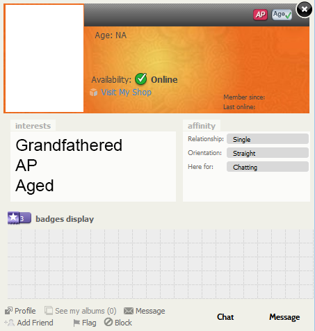 VU: Grandfathered Account Aged AP
