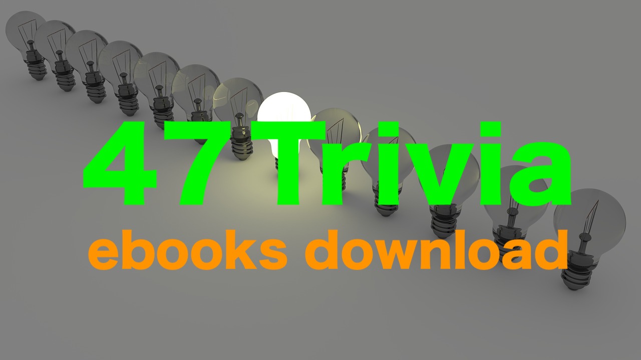 47 Trivia ebooks