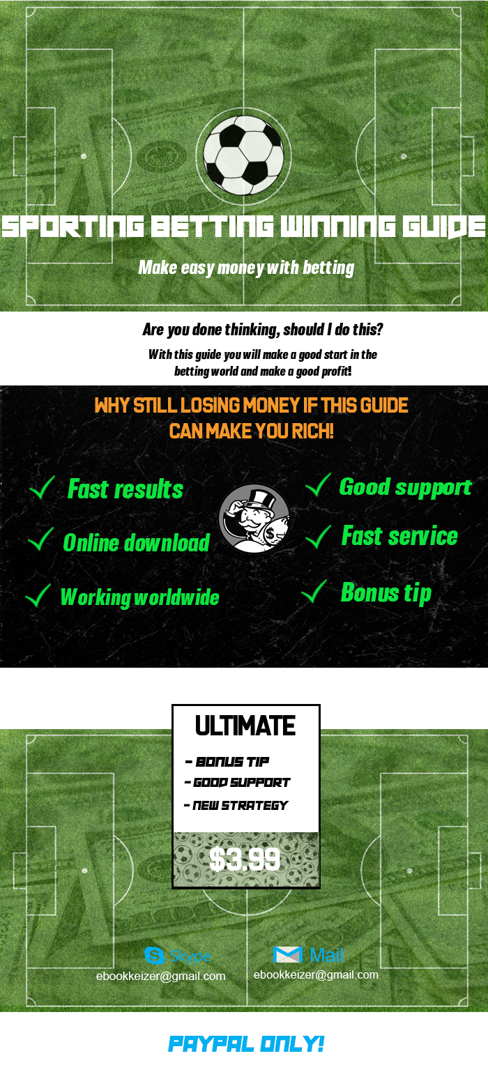 Ultimate sport betting guide!
