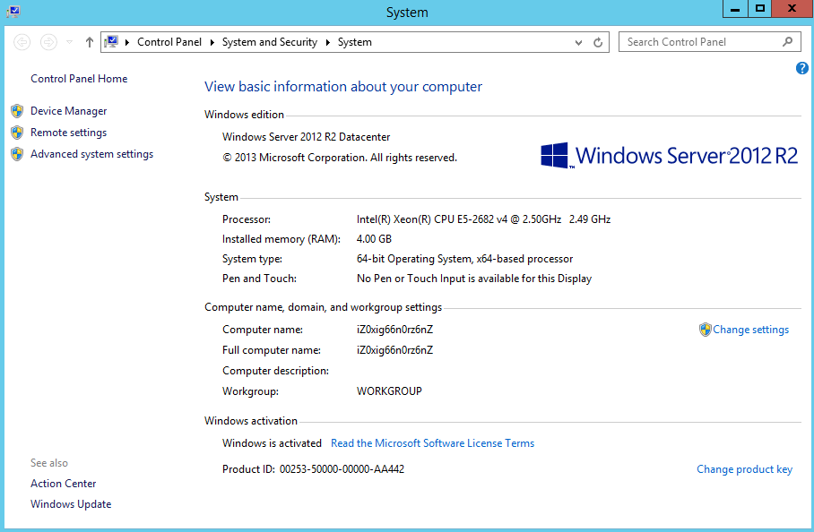 Windows Server 2012 R2 x64