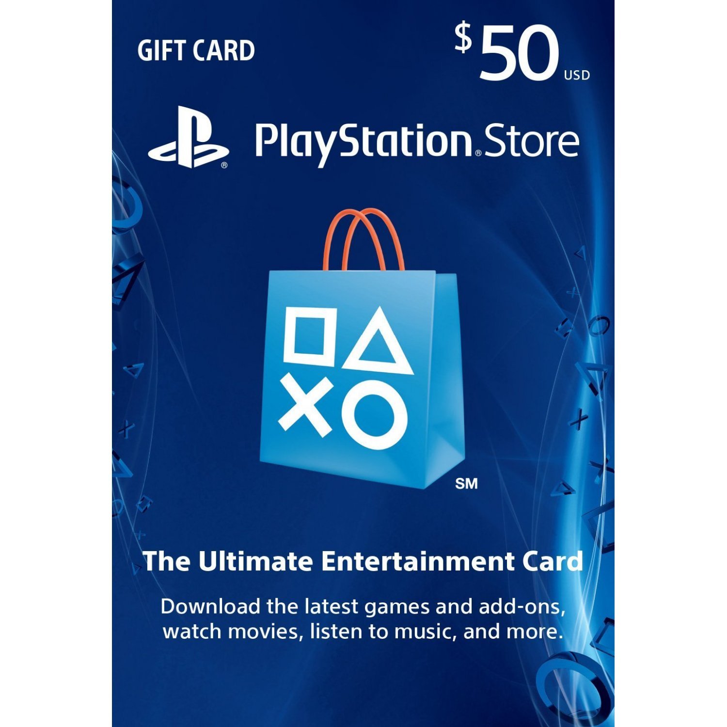 PlayStation Network 50 USD PSN CARD US