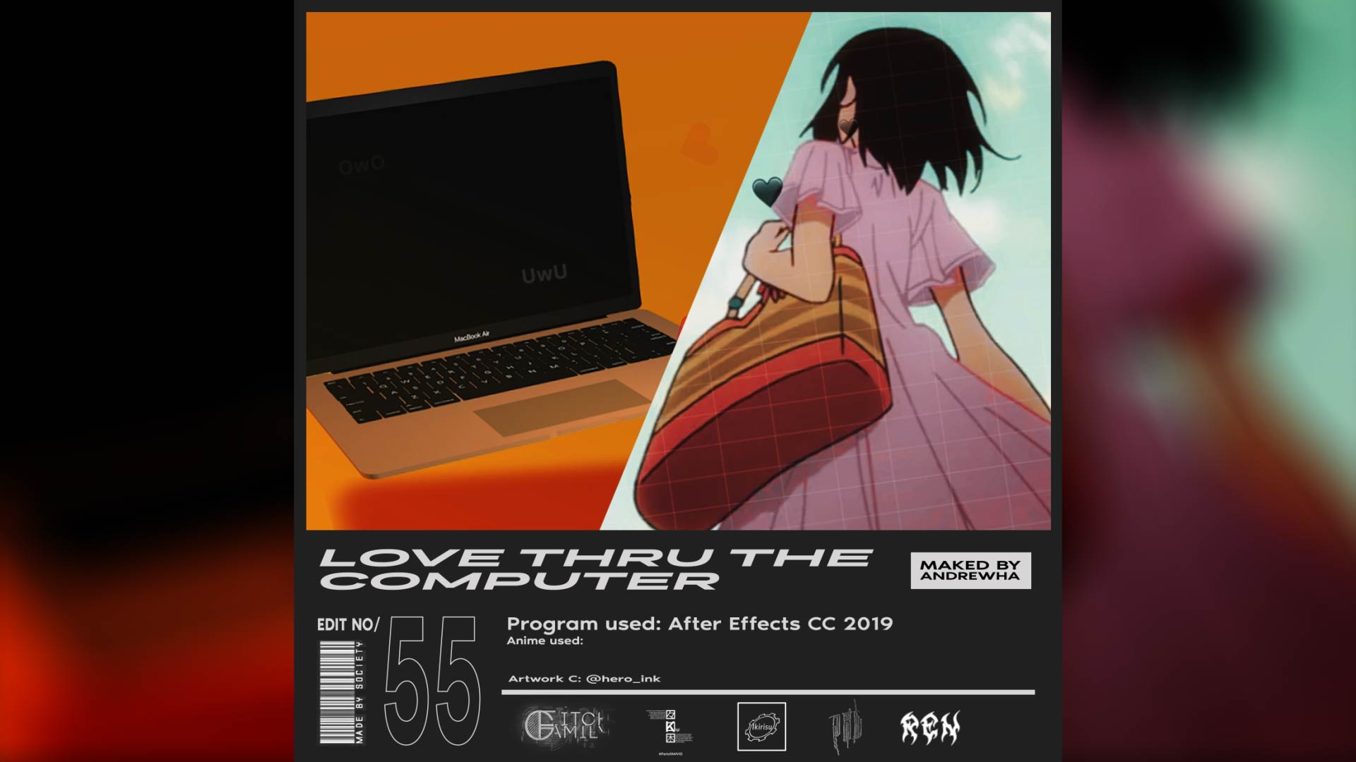 Love Thru the Computer [ALL INCLUDED + C4D MODEL by me]