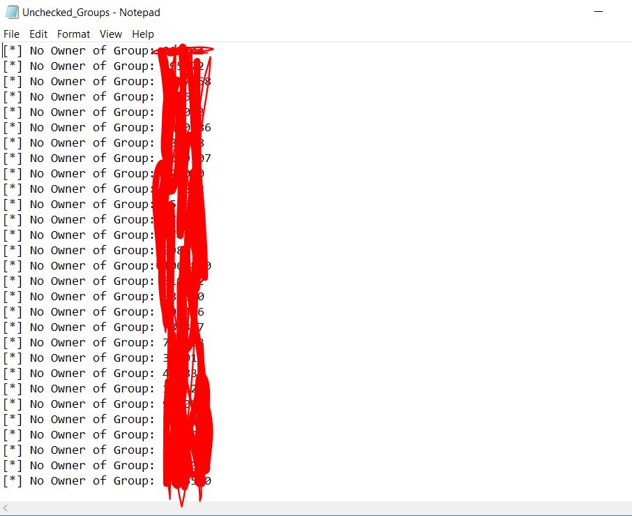 unchecked 7k group txt file