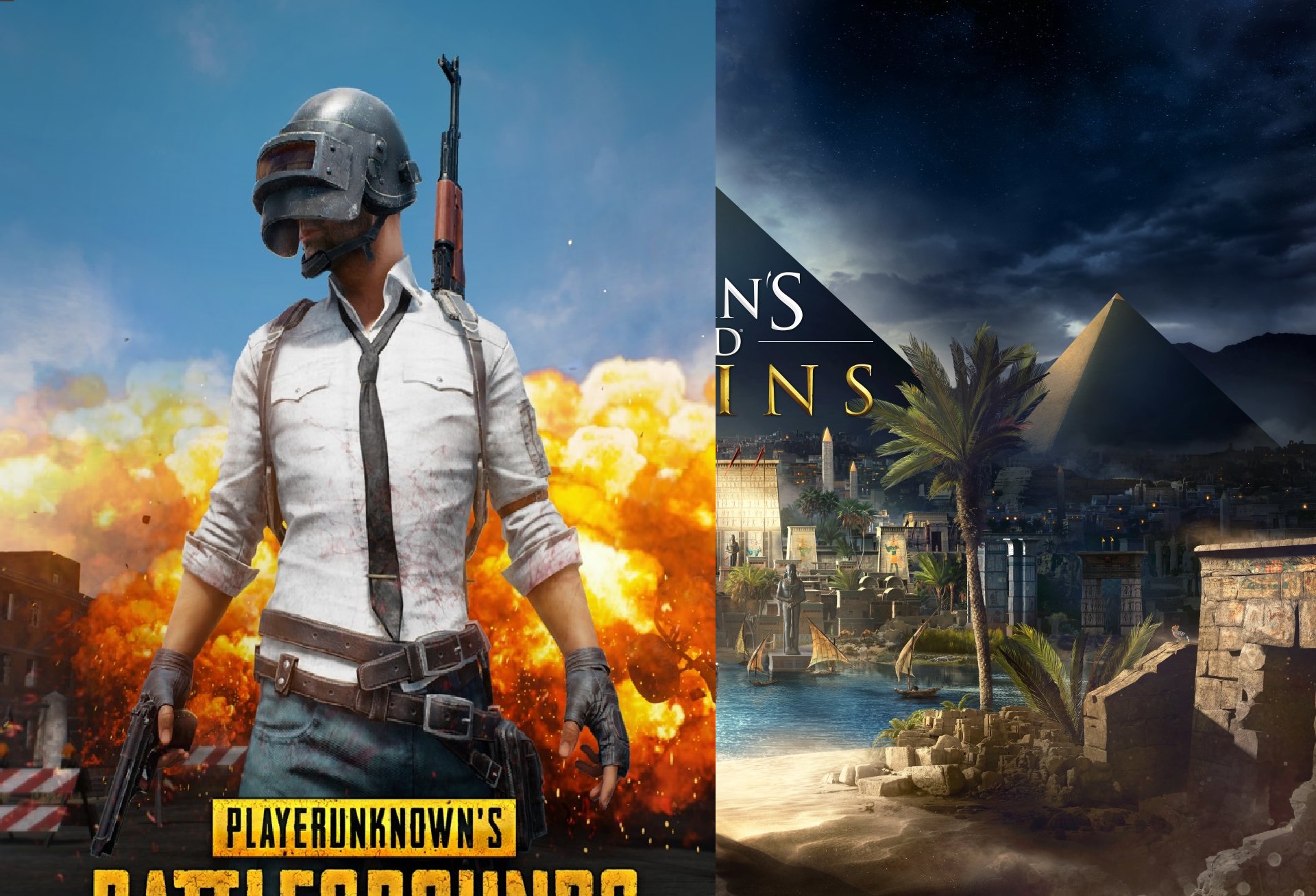 PUBG New Steam Account + AC Origins Free Gift Accout uPlay