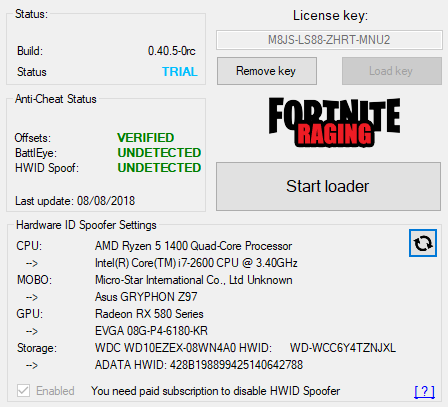 FORTNITE Multi hack! Build: 0.40.5-0rc (UNDETECTED) 1 ... - 448 x 407 png 23kB