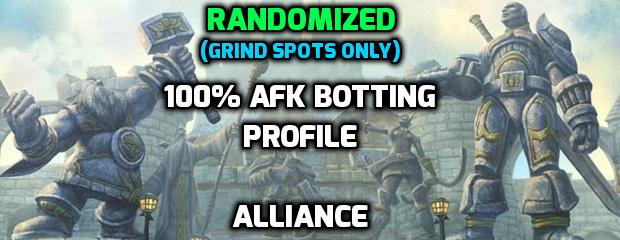[Wrobot] 1-60 AFK Alliance GRINDER ONLY Randomized NoAuth