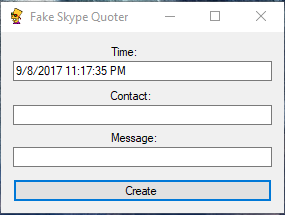 Skype Quote Generator