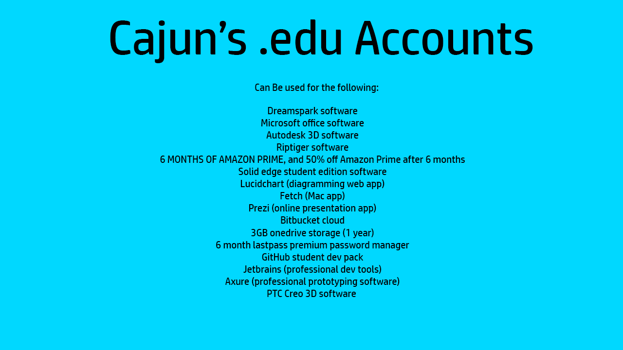 .edu Email Addresses