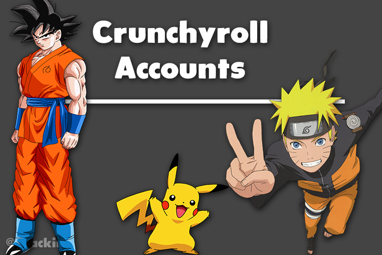 Crunchyroll Premium accounts