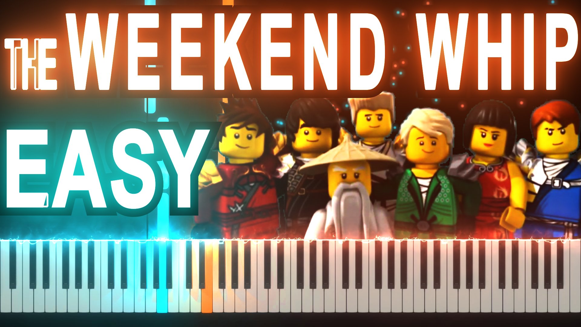 [EASY] Lego Ninjago Theme Song by TheFold
