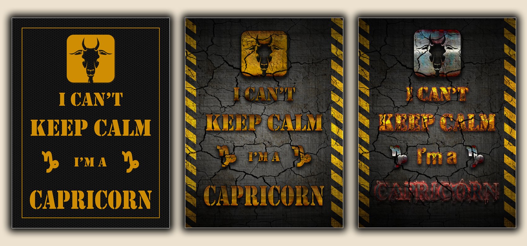 I Can't Keep Calm - I am a Capricorn
