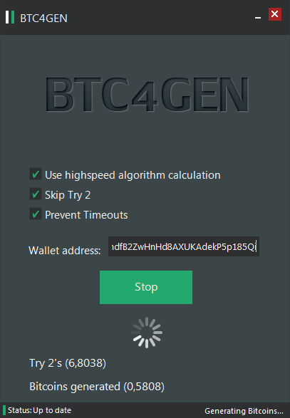 Bitcoin Generator IV!
