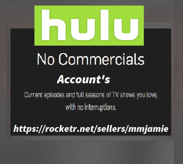 Hulu - No Commercials Account