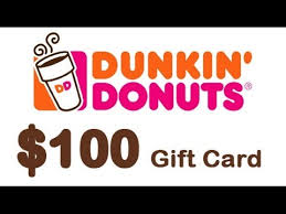 $100 Dunkin Donuts eGift Cards (Only $50) INSTANT DELIVERY