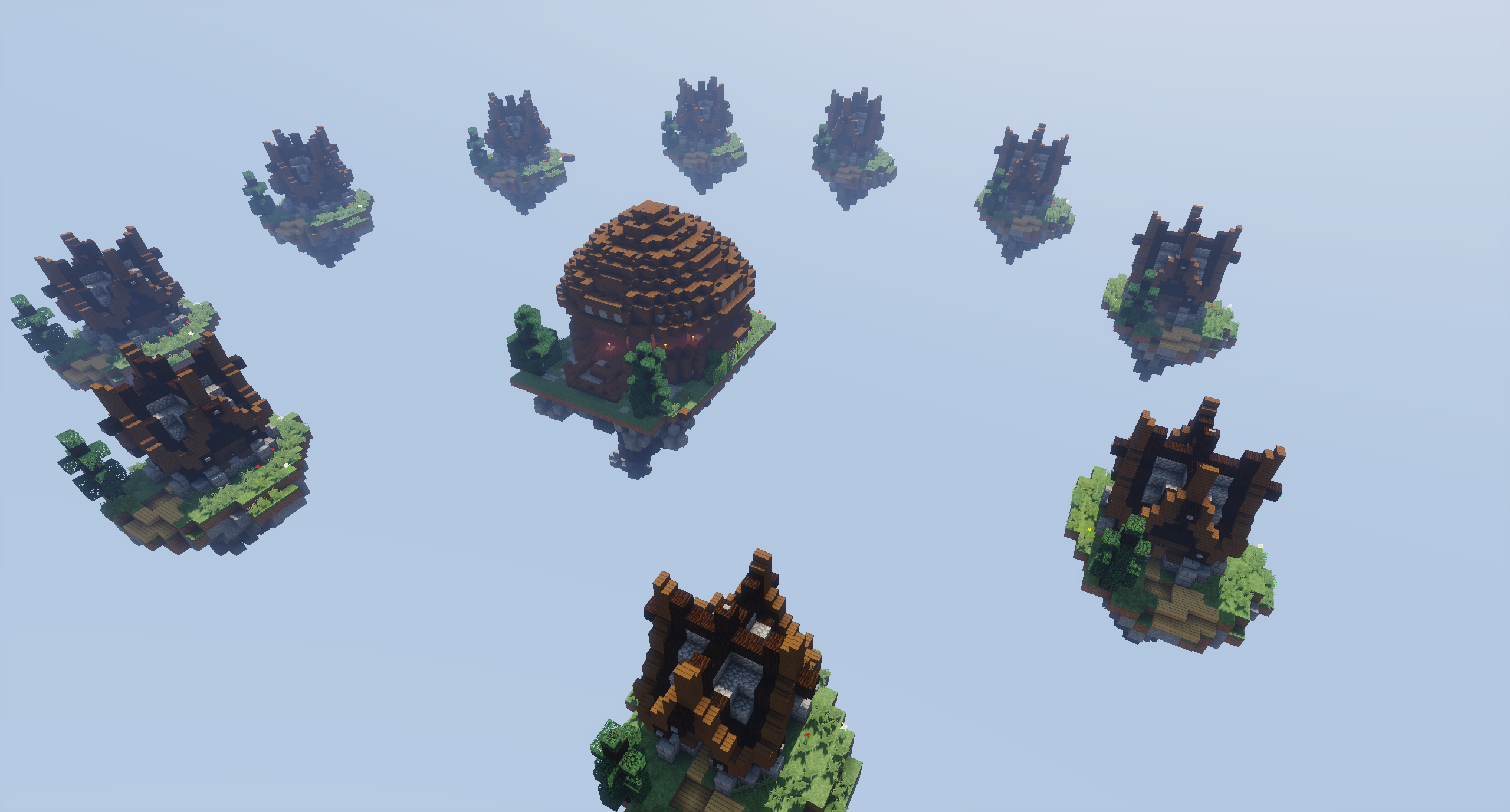 Huts Skywars