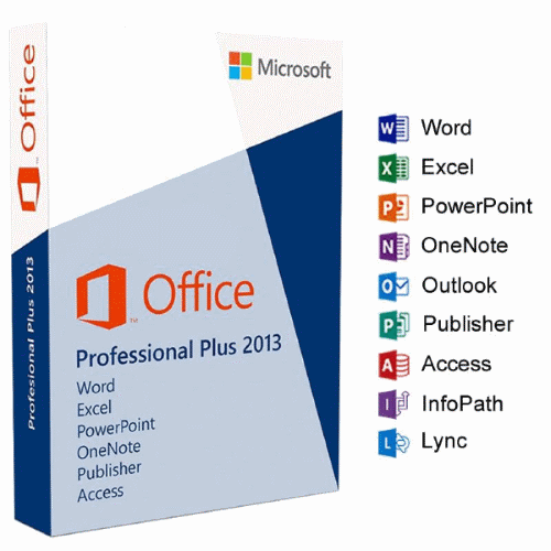 Office 2013 Prof. Plus for Windows -License(1 PC)+Software