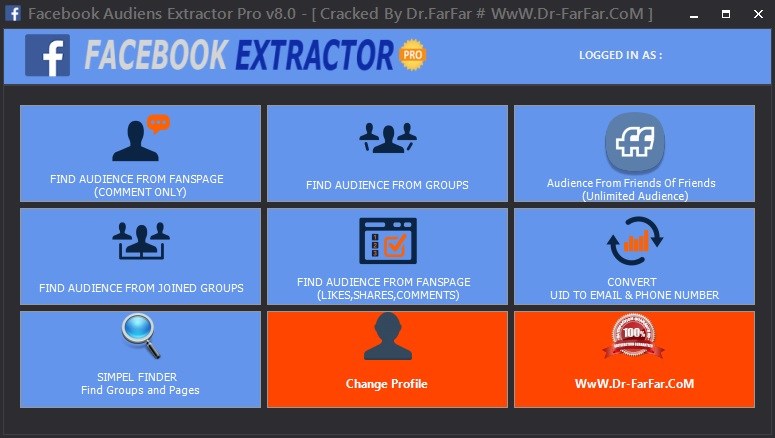 Facebook Extractor Pro 8.0 + Token Genrator