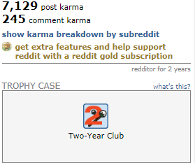 2 Years Old - 7,300 Karma