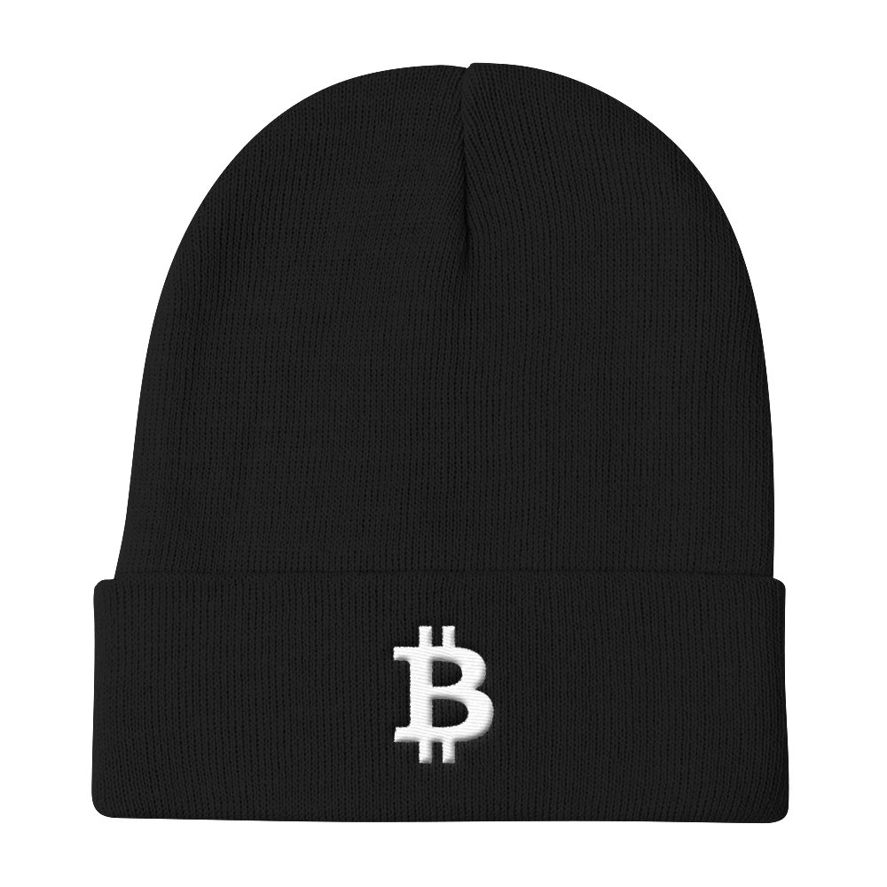 Bitcoin Beanie(Black)